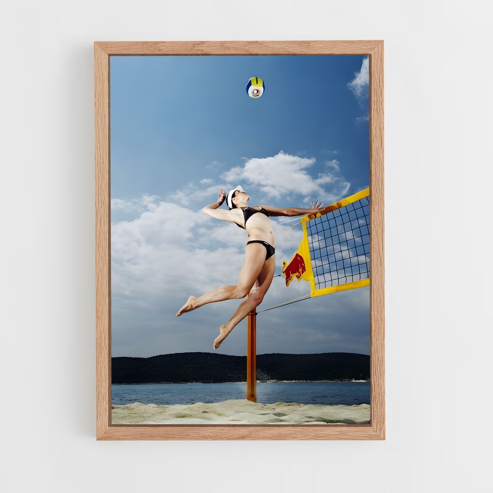 Poster Norway National – affiche Beach-volley (vue 4)